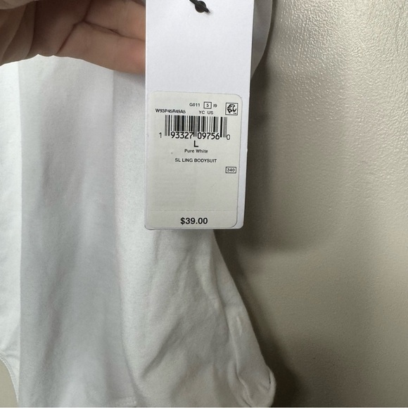 Guess White Sleeveless Cut Out Bodysuit - Picture 3 of 10